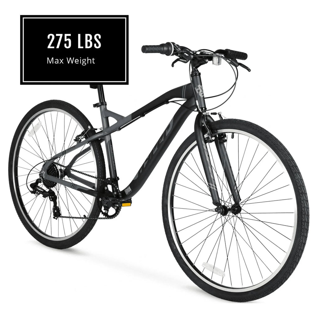 700c Hyper Bicycles Urban Bike for Adults, Gray, Character Group: Urban
